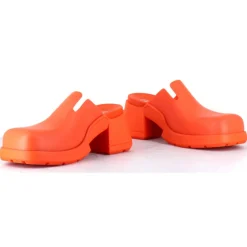 Sabots Blissa orange - Talon 6 cm