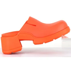 Sabots Blissa orange - Talon 6 cm