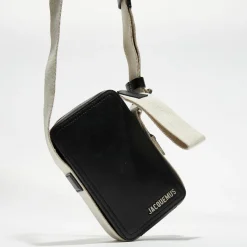 Sac à bandoulière Le Cuerda Homme noir - 11x18 cm