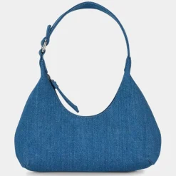 Sac à main Baby Amber bleu jean - 22x25x5 cm