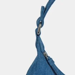 Sac à main Baby Amber bleu jean - 22x25x5 cm