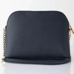 Sac bandoulière en Cuir medium Jet Set Travel noir - 20x17.8x6.35 cm