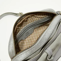 Sac bandoulière en Cuir Orelia Cross vert menthe - 23x17.5x7 cm