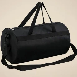 Sac de sport noir 50x25 cm