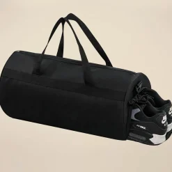 Sac de sport noir 50x25 cm