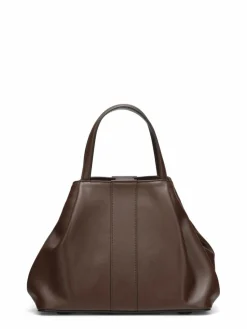 Sac en Cuir Pin Marron - 20,5x26,5x15,5 cm