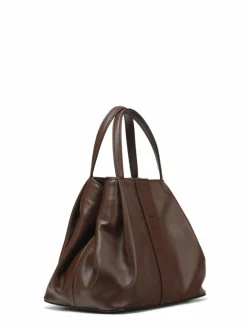 Sac en Cuir Pin Marron - 20,5x26,5x15,5 cm