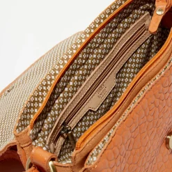 Sac en Cuir Robi pêche - 25x10x17 cm