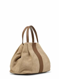 Sac en Toile Pin Beige - 20,5x26,5x15,5 cm