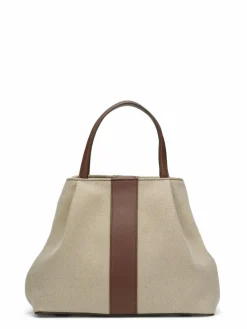Sac en Toile Pin Beige - 20,5x26,5x15,5 cm