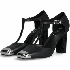 Salomés en Cuir Jennifer noires