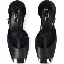 Salomés en Cuir Jennifer noires