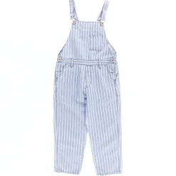 Salopette denim en Coton & Lin Pepino bleue