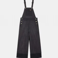 Salopette en Denim bleu foncé