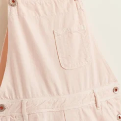 Salopette en denim Pepino rose pâle