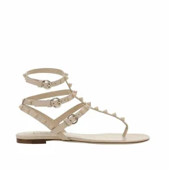 Sandales tongs Rockstud roses