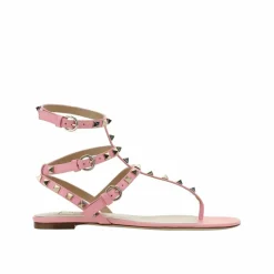 Sandales tongs Rockstud roses