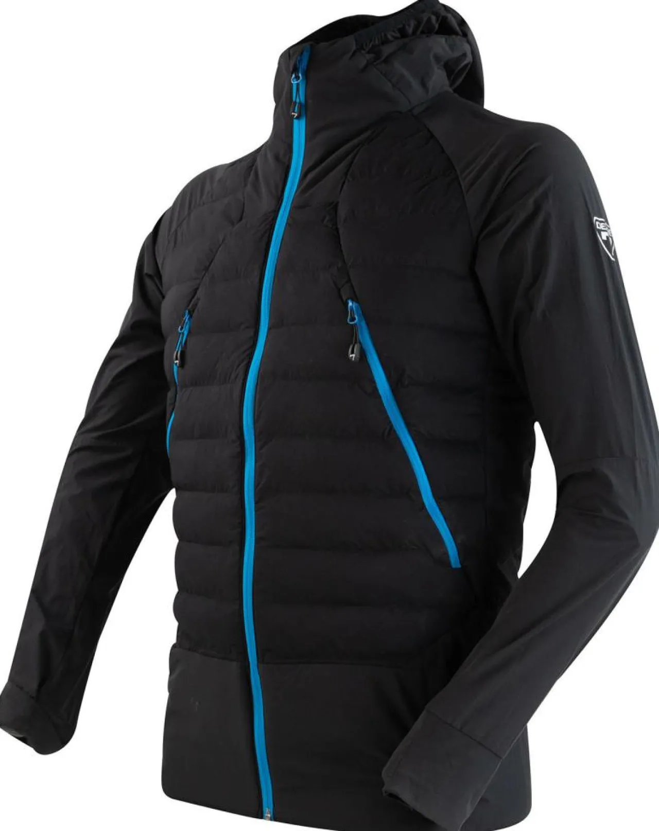 Seconde couche Chazal noir/bleu électrique