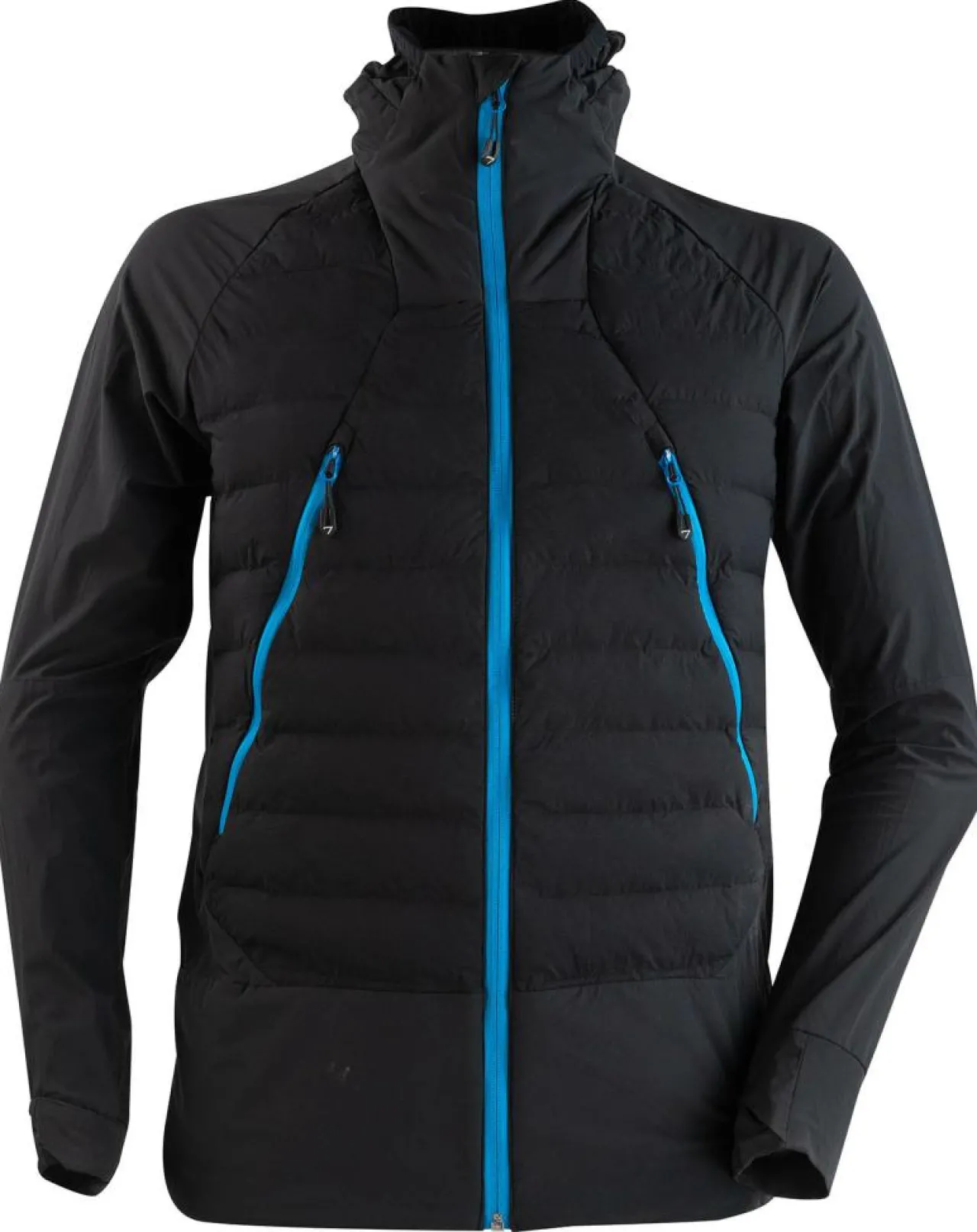 Seconde couche Chazal noir/bleu électrique