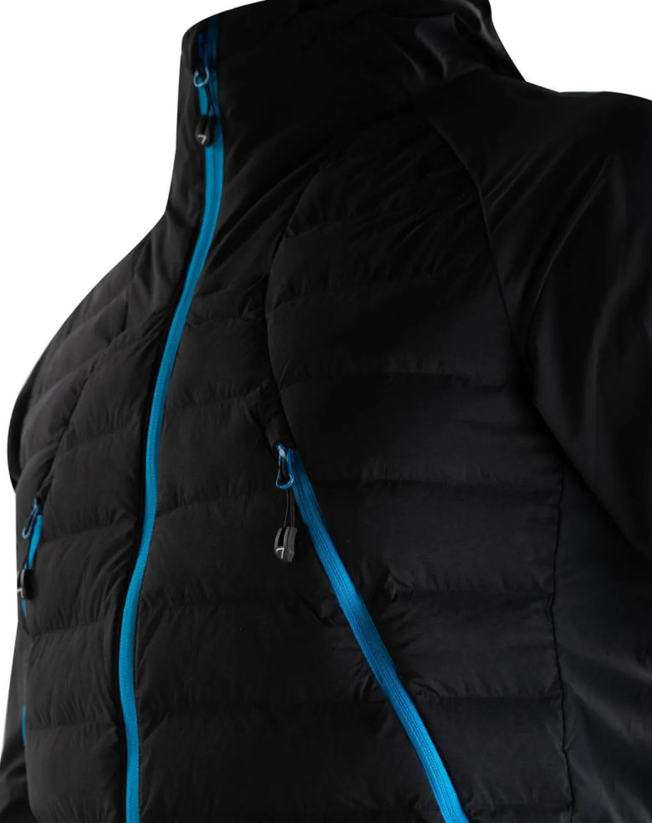 Seconde couche Chazal noir/bleu électrique