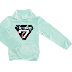 Seconde couche en Velours Bettey menthe