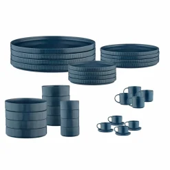 Service Complet Scandi bleu marine - 36 Pièces