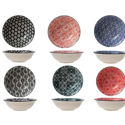 Service de table en Grès Délirio assorti multicolore -18 pièces