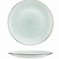 Service de table en Grès Murano vert - 18 pièces