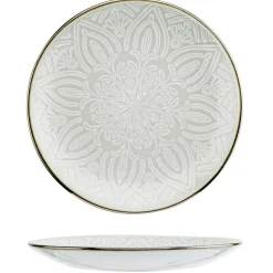 Service de table en Grès Murano beige - 18 pièces