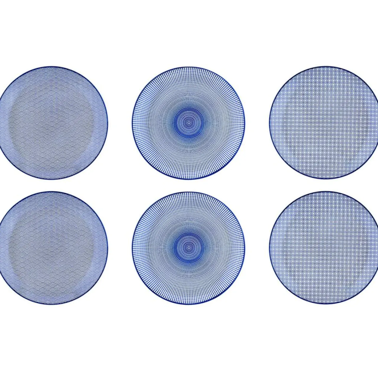 Service Les essentiels Dark bleu foncé - 18 pièces