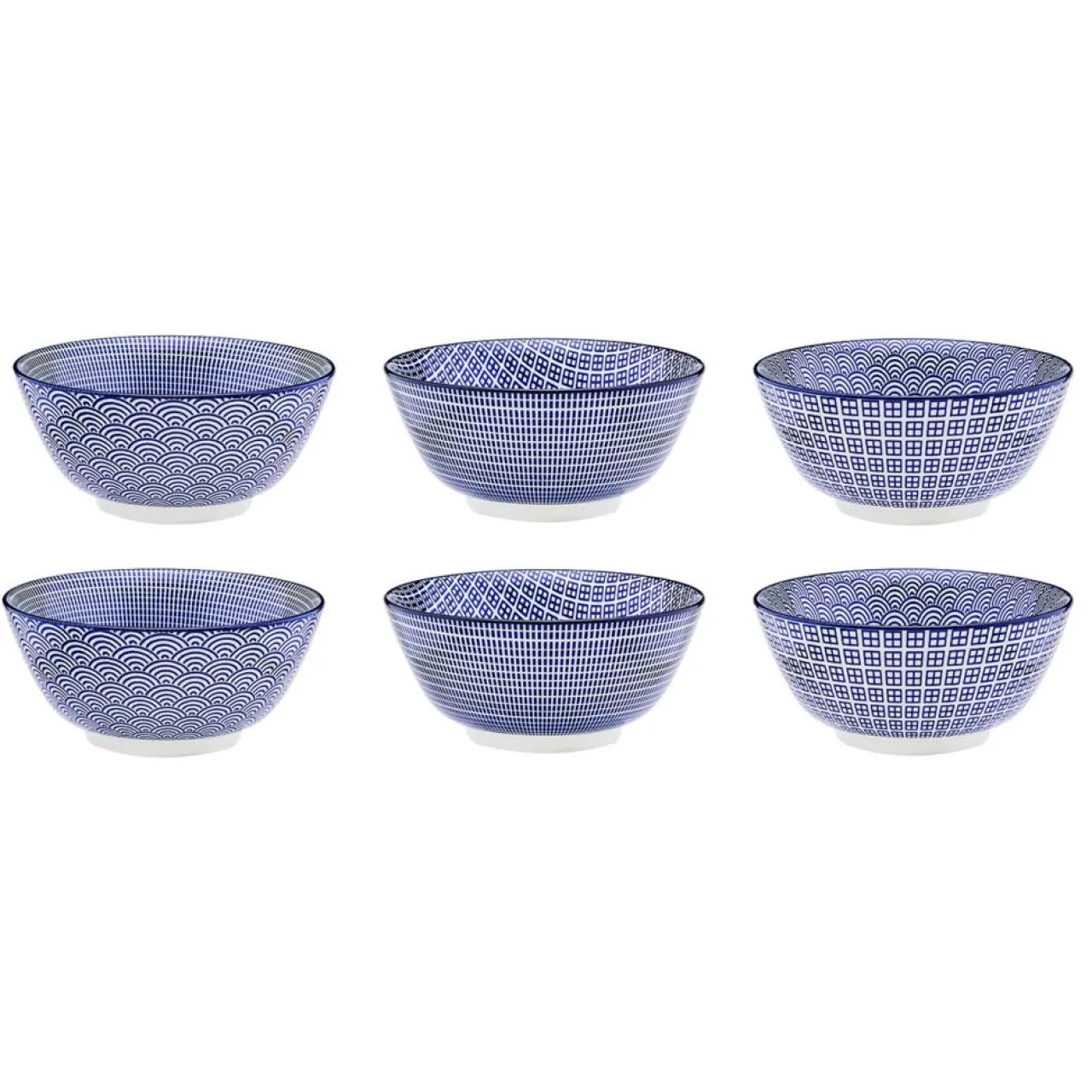 Service Les essentiels Dark bleu foncé - 18 pièces