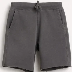 Short 100% Coton biologique Fluk anthracite