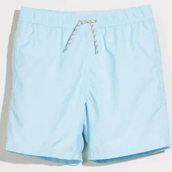 Short de bain en Matière recyclée Lazo bleu ciel