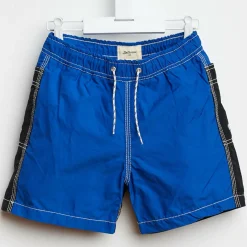 Short de bain Lazo bicolore bleu/noir
