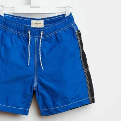 Short de bain Lazo bicolore bleu/noir