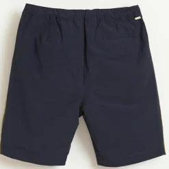 Short Jonn en Coton mélangé à bande marine