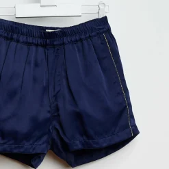 Short Laureen fluide bleu nuit