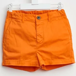 Short Loco en Coton orange