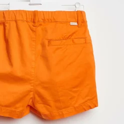 Short Loco en Coton orange