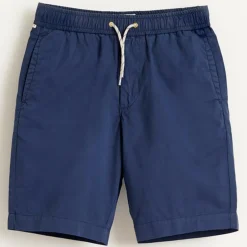 Short Pawl en Coton bleu nuit