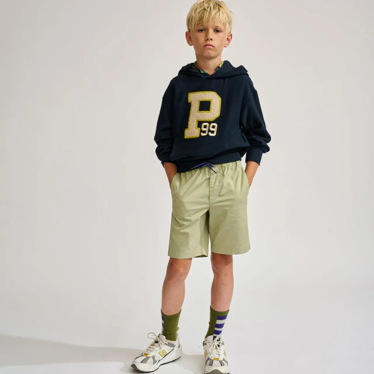 Short Pawl vert thym