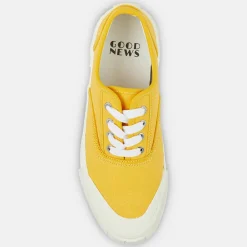 Sneakers en Coton Bio Gnace jaunes