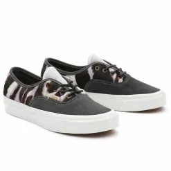 Sneakers en Cuir & Textile Authentic 44 DX gris/poulain