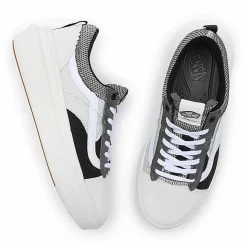 Sneakers en Cuir & Textile Old Skool Overt Plus CC blanc/noir