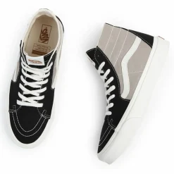 Sneakers en Cuir & Textile SK8-Hi Tapered noir/gris