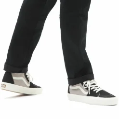 Sneakers en Cuir & Textile SK8-Hi Tapered noir/gris