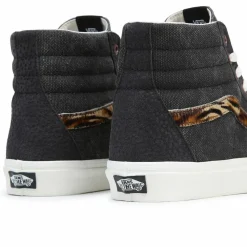 Sneakers en Cuir & Textile SK8-Hi denim brut