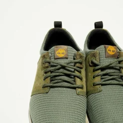 Sneakers en Cuir & Textile Oxford Killington kaki