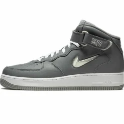 Sneakers en Cuir Air Force Mid Jewel Nyc grises