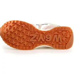 Sneakers en Cuir Anny beiges